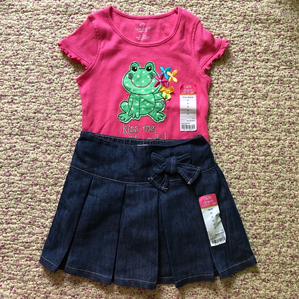 Okie Dokie 2 Pieces Outfit 4T